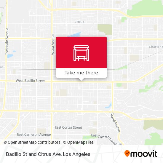 Mapa de Badillo St and Citrus Ave