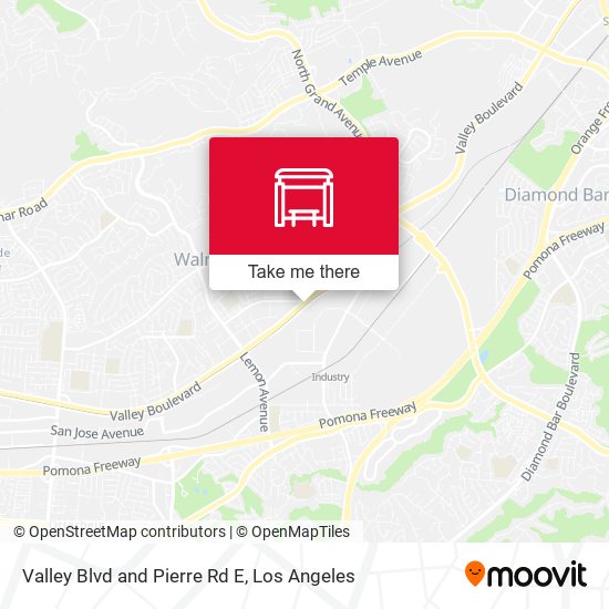 Mapa de Valley Blvd and Pierre Rd E