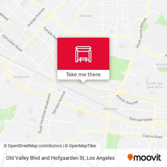 Old Valley Blvd and Hofgaarden St map