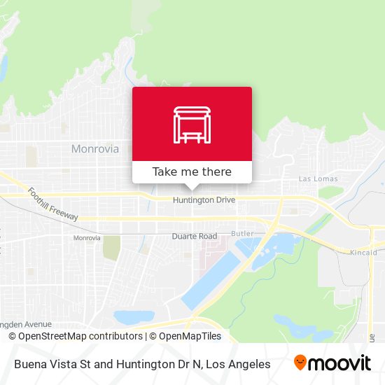 Mapa de Buena Vista St and Huntington Dr N