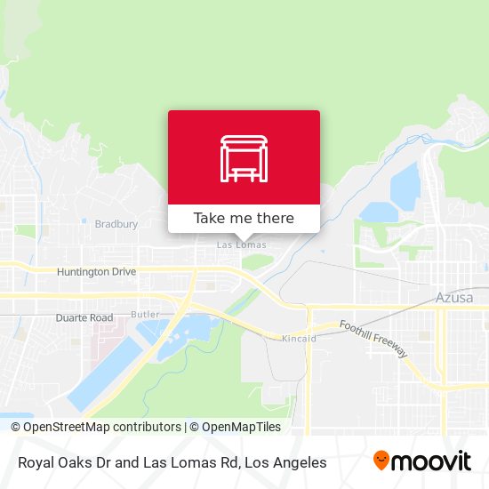 Mapa de Royal Oaks Dr and Las Lomas Rd