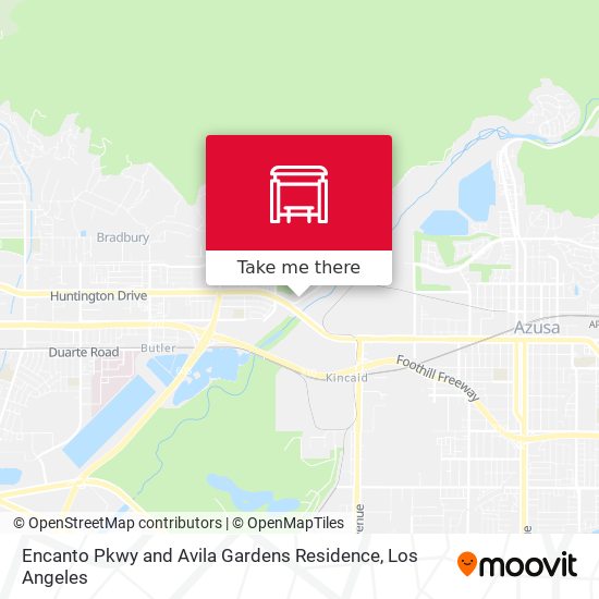 Encanto Pkwy and Avila Gardens Residence map