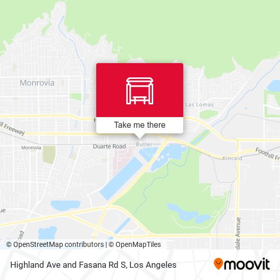 Mapa de Highland Ave and Fasana Rd S