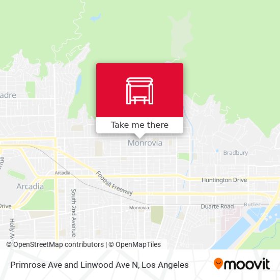 Mapa de Primrose Ave and Linwood Ave N