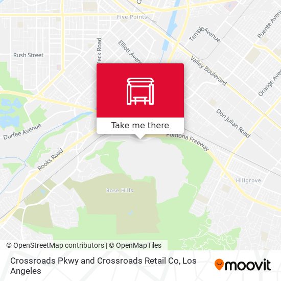 Mapa de Crossroads Pkwy and Crossroads Retail Co