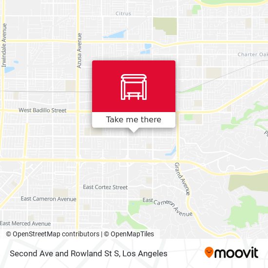 Mapa de Second Ave and Rowland St S