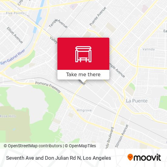 Mapa de Seventh Ave and Don Julian Rd N