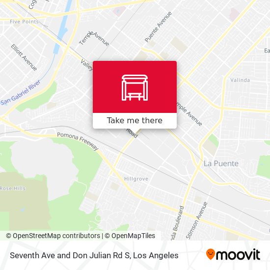 Mapa de Seventh Ave and Don Julian Rd S
