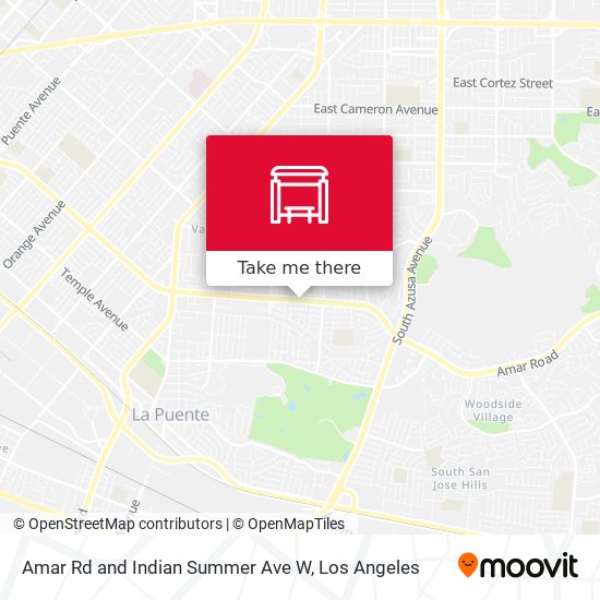 Amar Rd and Indian Summer Ave W map