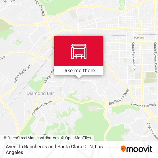 Avenida Rancheros and Santa Clara Dr N map