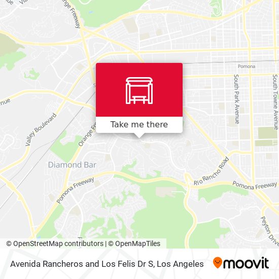 Mapa de Avenida Rancheros and Los Felis Dr S