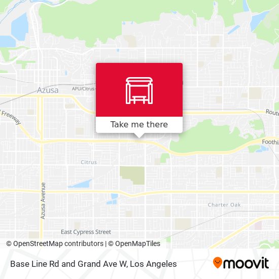 Mapa de Base Line Rd and Grand Ave W
