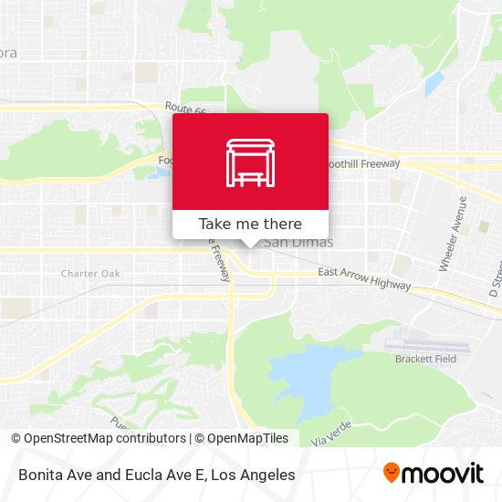 Bonita Ave and Eucla Ave E map