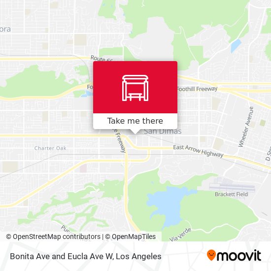 Bonita Ave and Eucla Ave W map