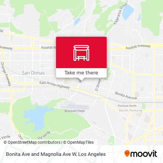 Mapa de Bonita Ave and Magnolia Ave W