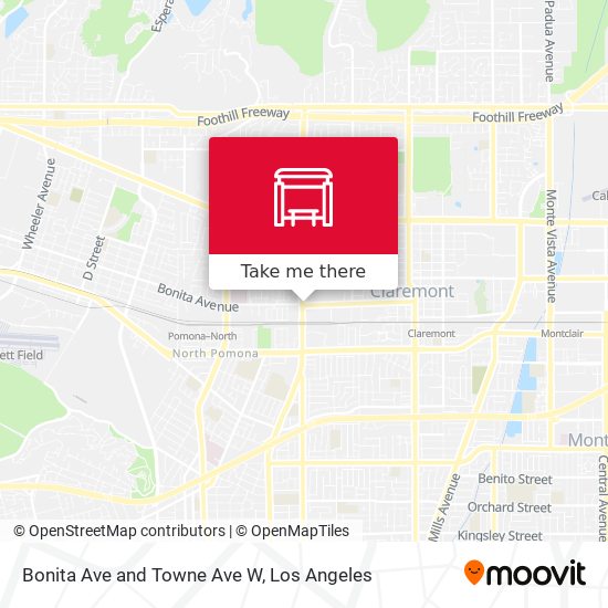 Mapa de Bonita Ave and Towne Ave W