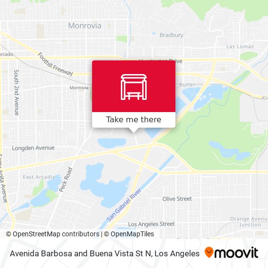 Avenida Barbosa and Buena Vista St N map