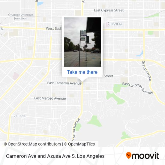Mapa de Cameron Ave and Azusa Ave S