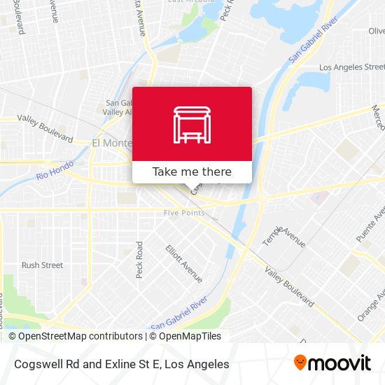 Mapa de Cogswell Rd and Exline St E