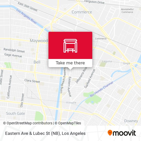 Mapa de Eastern Ave & Lubec St (NB)