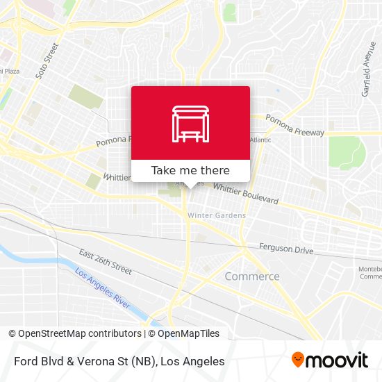 Ford Blvd & Verona St (NB) map