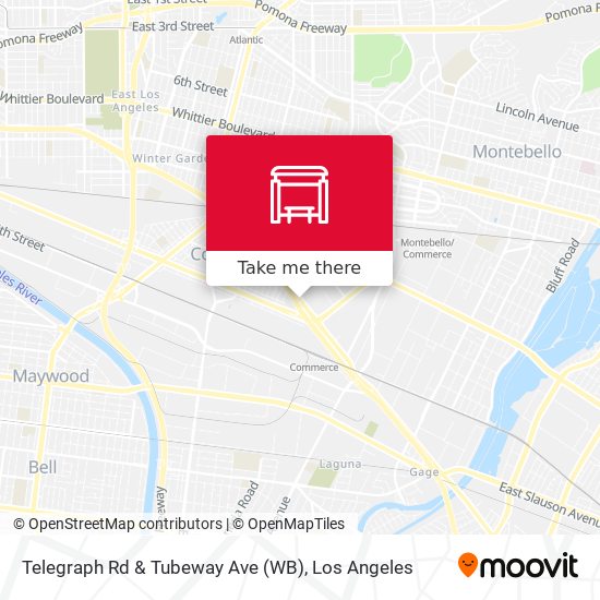 Telegraph Rd & Tubeway Ave (WB) map