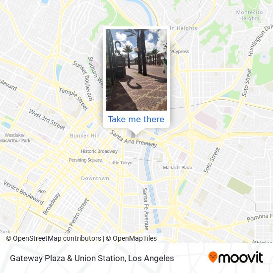 Mapa de Gateway Plaza & Union Station