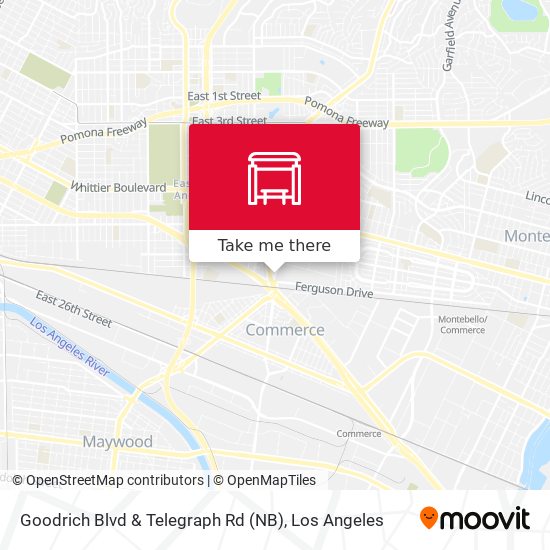 Goodrich Blvd & Telegraph Rd (NB) map