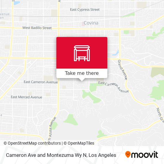 Mapa de Cameron Ave and Montezuma Wy N