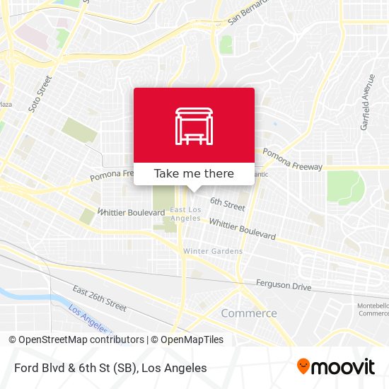 Ford Blvd & 6th St (SB) map