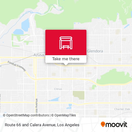 Mapa de Route 66 and Calera Avenue