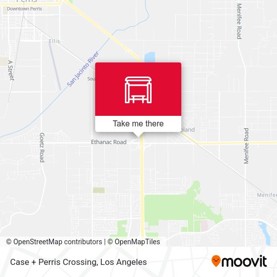 Case + Perris Crossing map