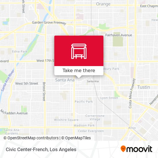 Mapa de Civic Center-French