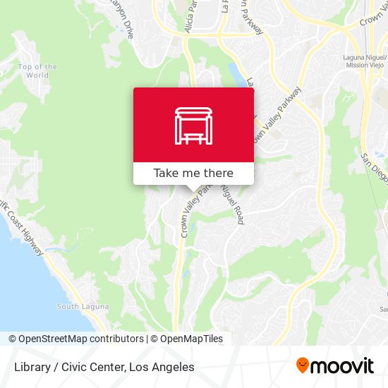 Library / Civic Center map