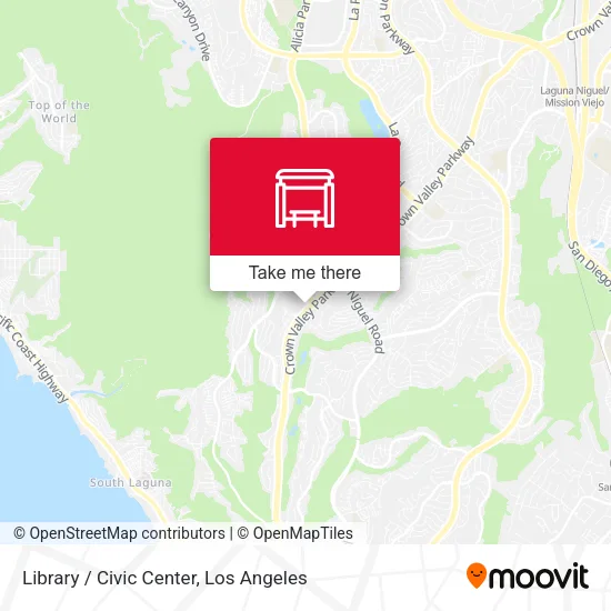 Library / Civic Center map