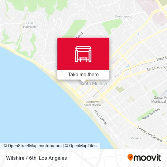Wilshire / 6th map