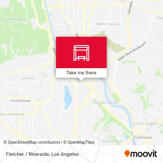 Fletcher / Riverside map