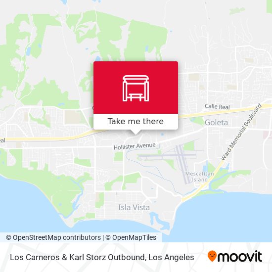 Los Carneros & Karl Storz Outbound map