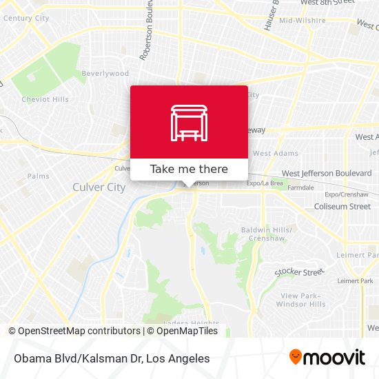 Obama Blvd/Kalsman Dr map