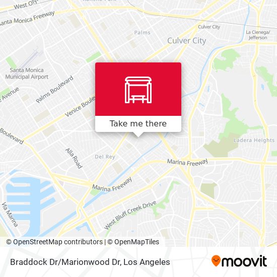 Mapa de Braddock Dr/Marionwood Dr