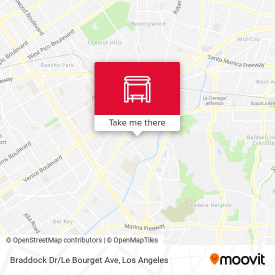 Mapa de Braddock Dr/Le Bourget Ave