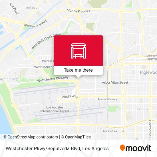 Mapa de Westchester Pkwy / Sepulveda Blvd