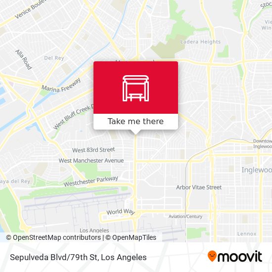Mapa de Sepulveda Blvd/79th St