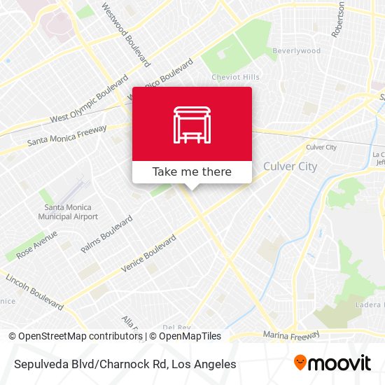 Mapa de Sepulveda Blvd/Charnock Rd