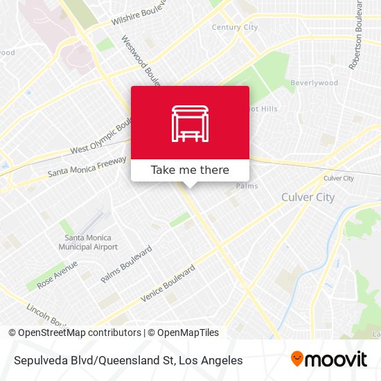 Sepulveda Blvd/Queensland St map