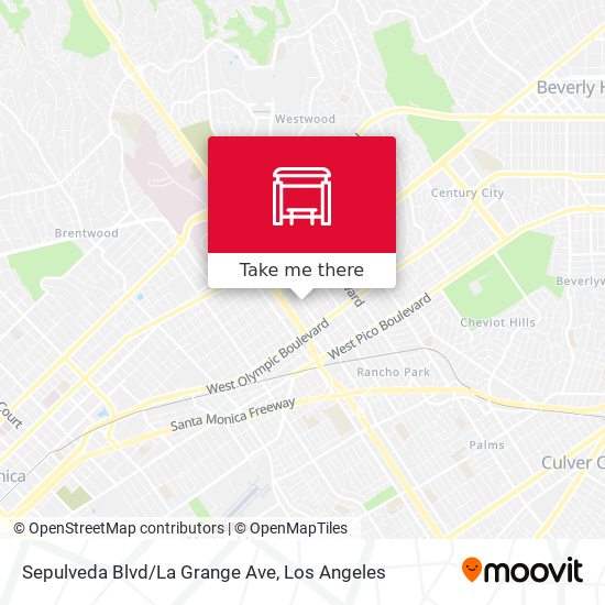 Sepulveda Blvd/La Grange Ave map