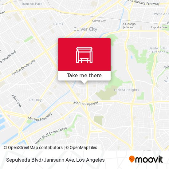 Sepulveda Blvd/Janisann Ave map