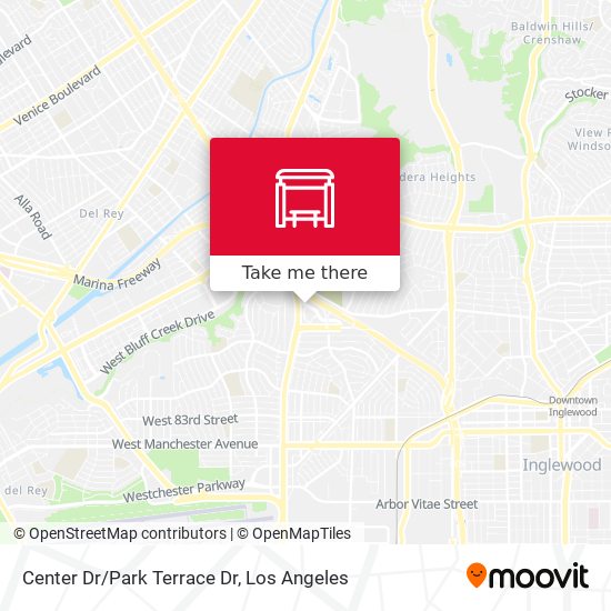 Mapa de Center Dr/Park Terrace Dr