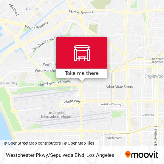 Mapa de Westchester Pkwy / Sepulveda Blvd