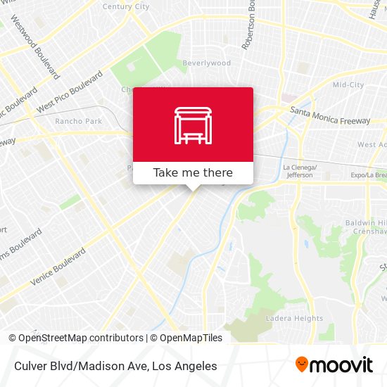 Mapa de Culver Blvd/Madison Ave